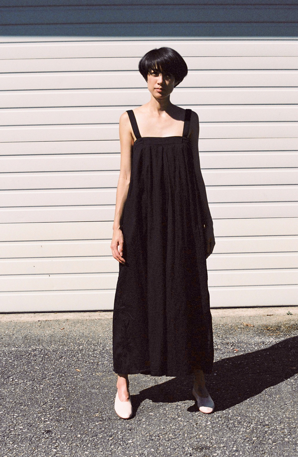 Black Crane Pleats Jumper - Black Black Crane Pleats Jumper - Black