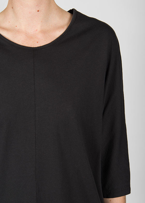 Black Crane - Wide Dress in Ebony Black Crane - Wide Dress in Ebony
