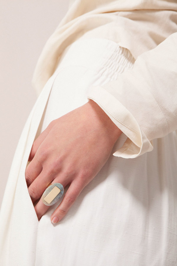Kathleen Whitaker Oval Quartz Ring Kathleen Whitaker Oval Quartz Ring