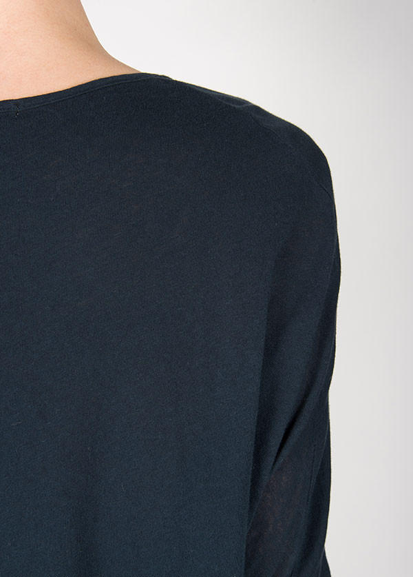 Black Crane Wide Dress in Grey Black Black Crane Wide Dress in Grey Black