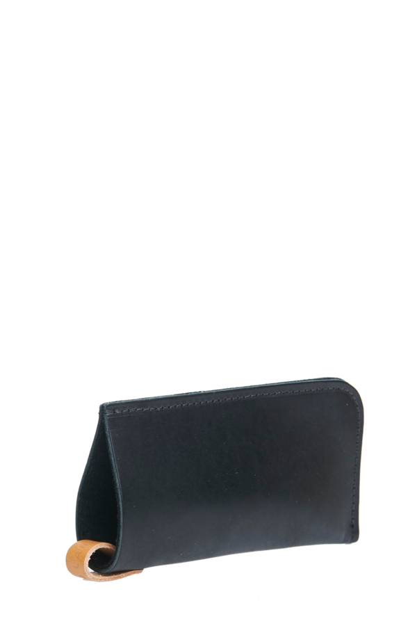 Eyeglass sleeve black leather Eyeglass sleeve black leather