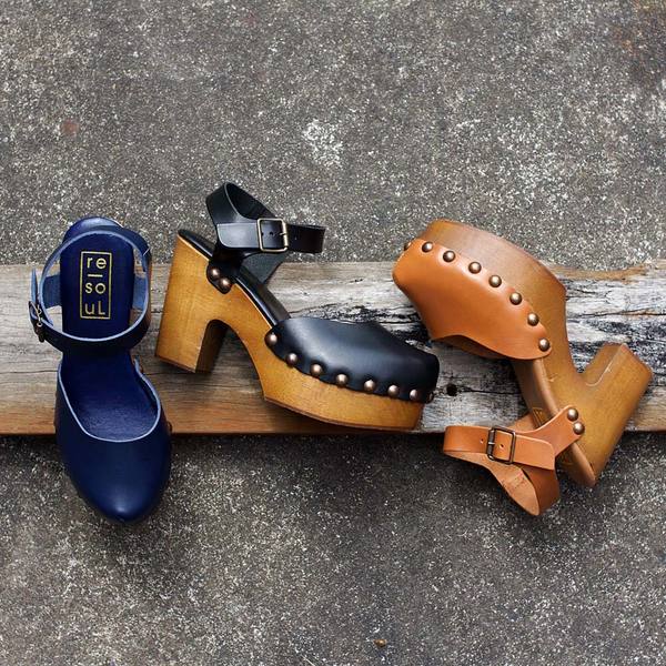 re-souL Tilda - Navy Clog re-souL Tilda - Navy Clog
