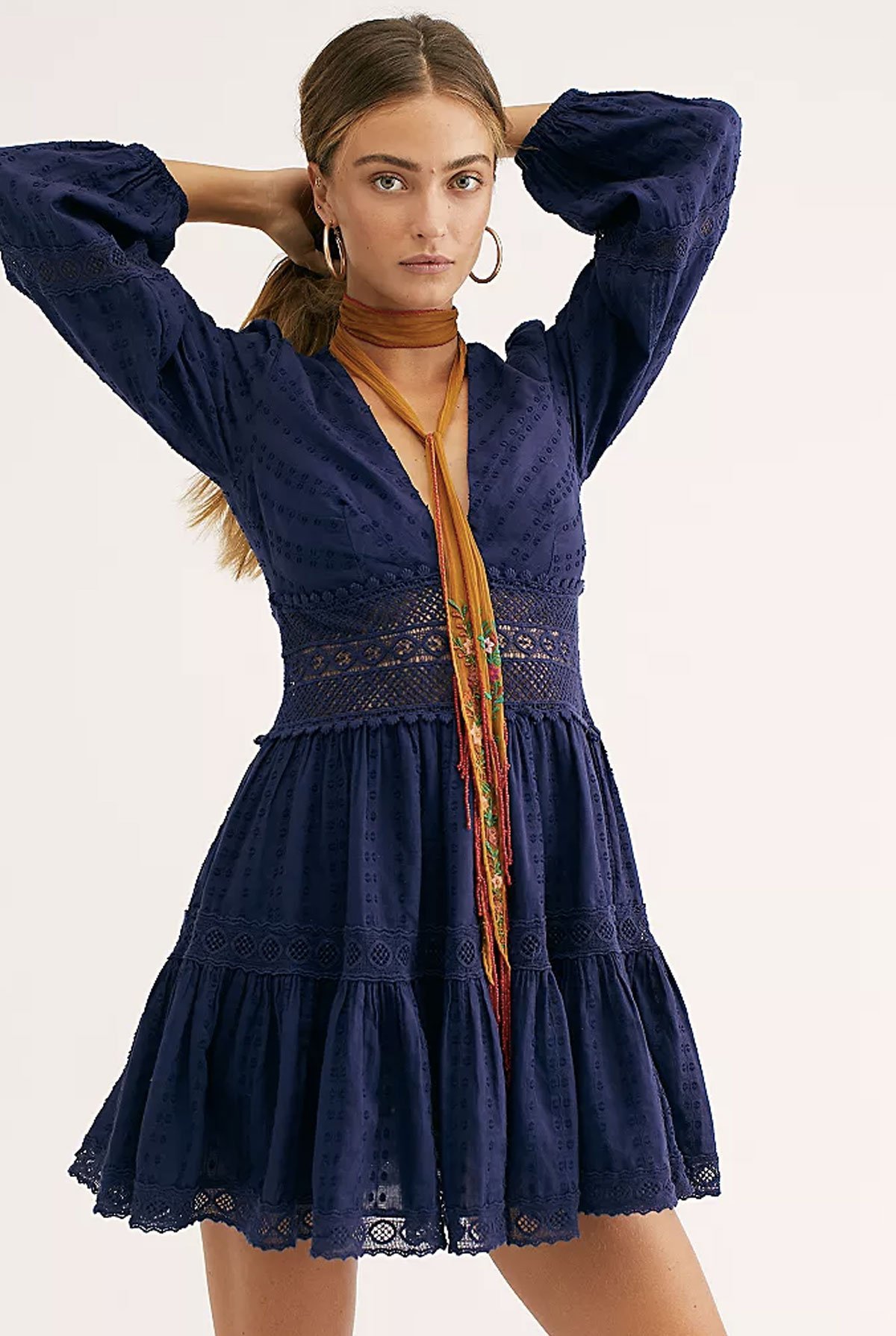 Free People The Delightful Mini Dress 