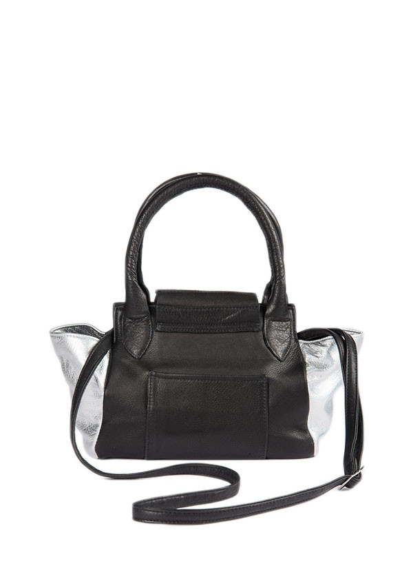 Collina Strada - Sarto Duo Bag in Black and Silver Collina Strada - Sarto Duo Bag in Black and Silver
