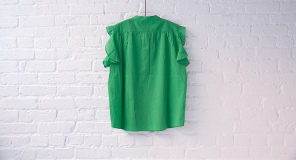 vanessa bruno athé flutter sleeve blouse vanessa bruno athé flutter sleeve blouse