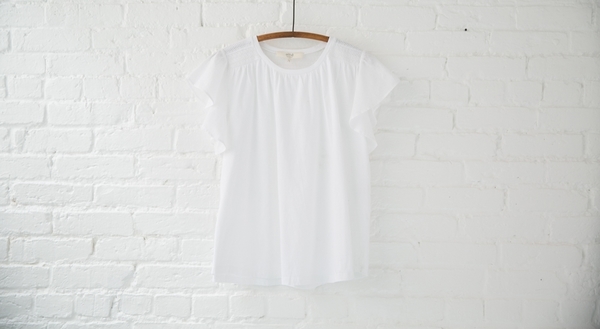 vanessa bruno athé flutter sleeve top vanessa bruno athé flutter sleeve top