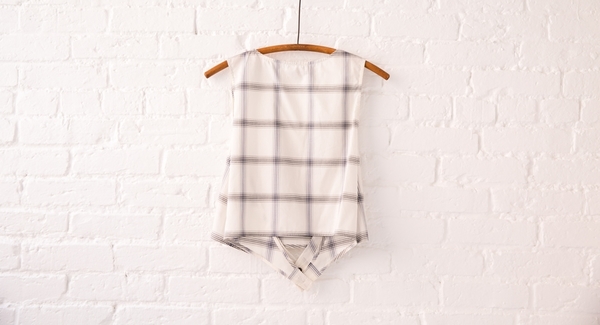 maison kitsuné ana wraparound top maison kitsuné ana wraparound top