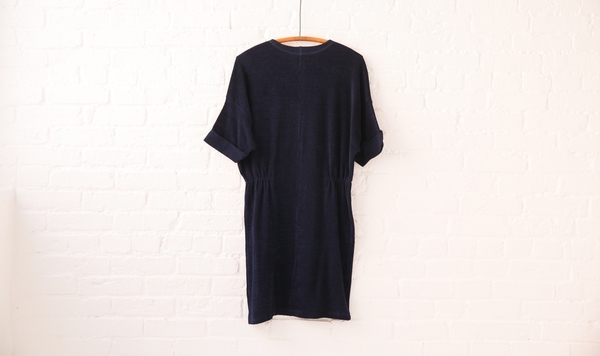 maison kitsuné terrycloth dress maison kitsuné terrycloth dress