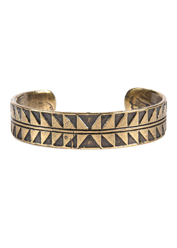 Dream Collective - Eye Dazzler Cuff in Brass Dream Collective - Eye Dazzler Cuff in Brass