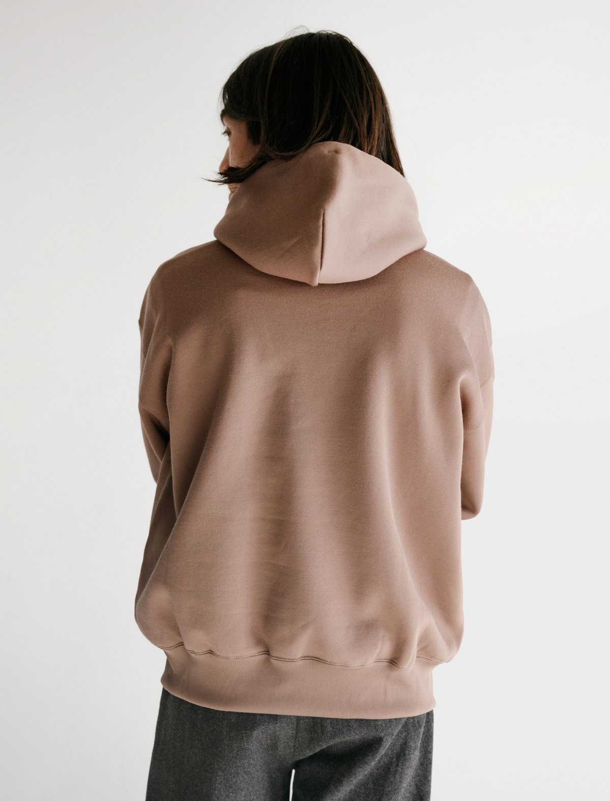 Auralee Baggy Polyester Sweat Pullover Parka - Brown | Garmentory Auralee Baggy Polyester Sweat Pullover Parka - Brown | Garmentory