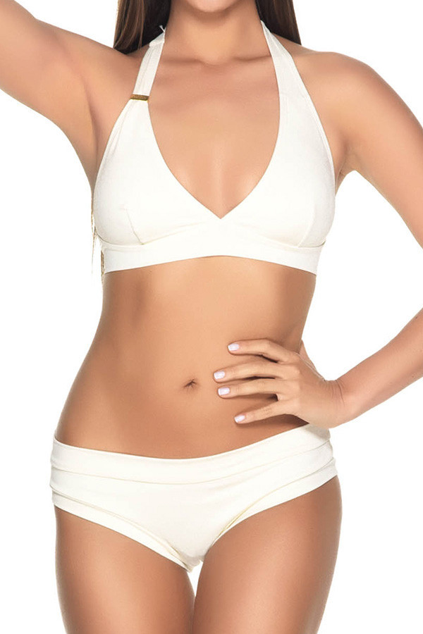 Estivo Halter Top Ivory Estivo Halter Top Ivory