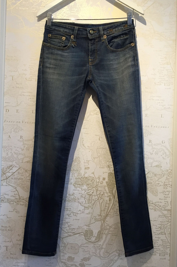 R13 'Kate' skinny in dark denim R13 'Kate' skinny in dark denim
