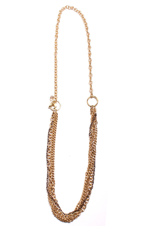 Grayling Crystalline Convertible Necklace in Gold Grayling Crystalline Convertible Necklace in Gold