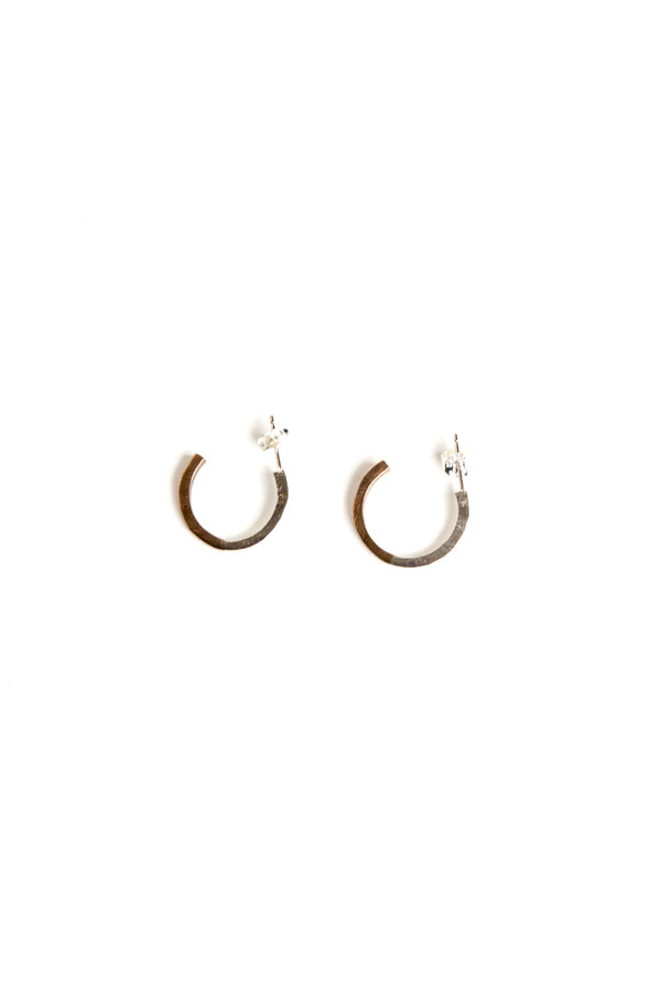 Open House Bronze/Silver II Tone Hoops Open House Bronze/Silver II Tone Hoops