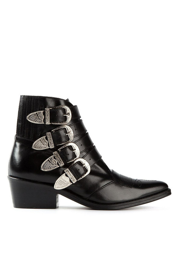 Toga Pulla Leather Buckle Boot Toga Pulla Leather Buckle Boot