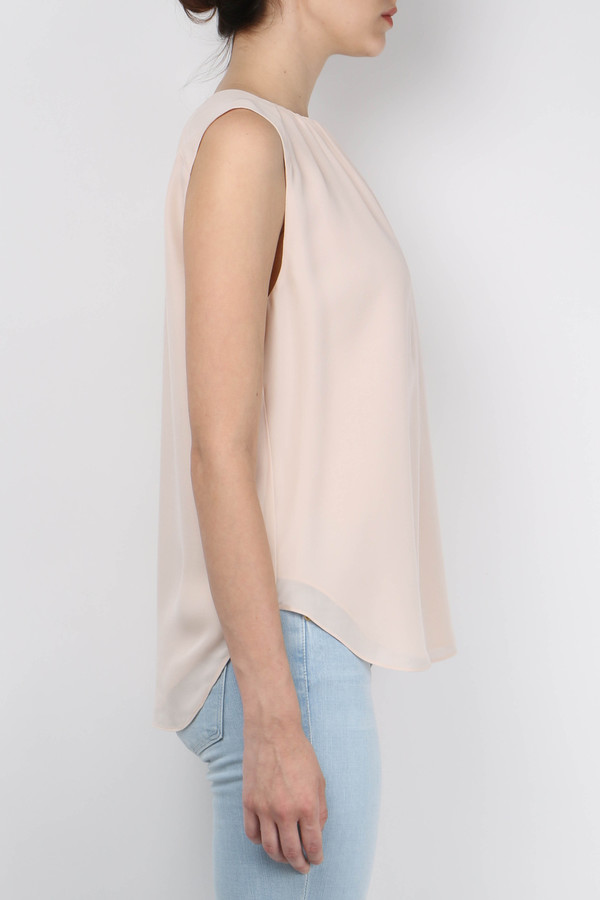 L'agence Abella S/L Keyhole Blouse L'agence Abella S/L Keyhole Blouse