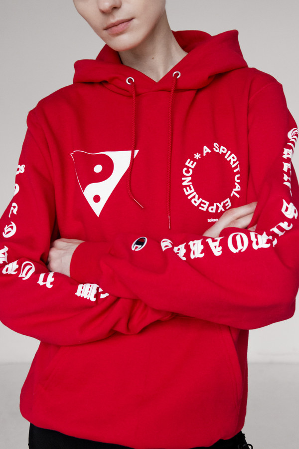 Men's Token Cotton Mosco Hoodie - Red Men's Token Cotton Mosco Hoodie - Red