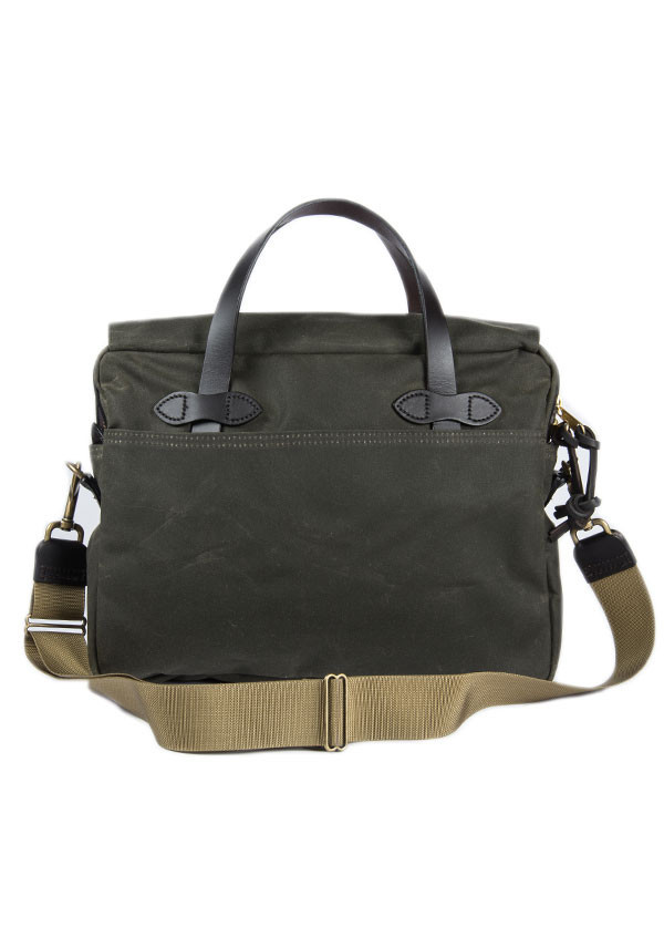 Filson - Tin Cloth Original Briefcase in Otter Green Filson - Tin Cloth Original Briefcase in Otter Green