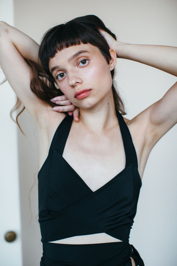 Samantha Pleet Whirl Swimsuit - Black Samantha Pleet Whirl Swimsuit - Black