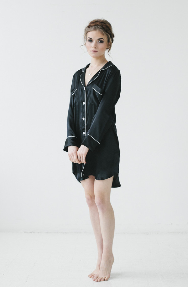 Salua Atelier Silk Boyfriend's Shirt Salua Atelier Silk Boyfriend's Shirt