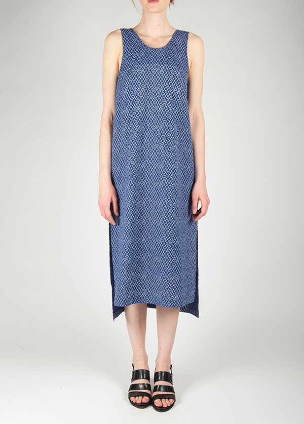 Ilana Kohn - Roxey Dress in Blue Net Ilana Kohn - Roxey Dress in Blue Net