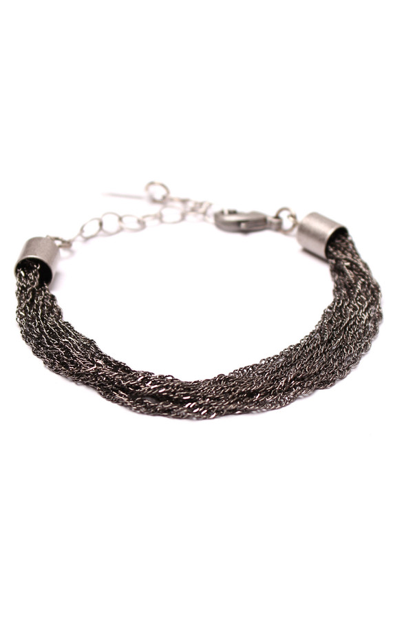 Grayling Menara Bracelet in Gunmetal/Antique Silver Grayling Menara Bracelet in Gunmetal/Antique Silver