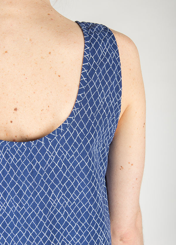 Ilana Kohn - Roxey Dress in Blue Net Ilana Kohn - Roxey Dress in Blue Net