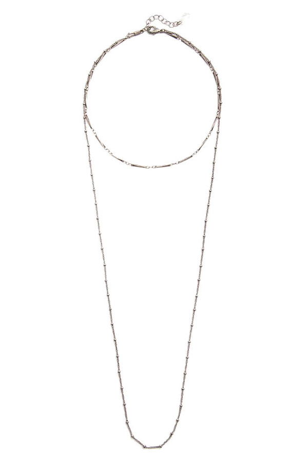Grayling Willow Necklace in Silver Grayling Willow Necklace in Silver