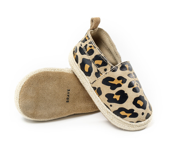 PRETTY BRAVE ESPADRILLE LEOPARD PRETTY BRAVE ESPADRILLE LEOPARD