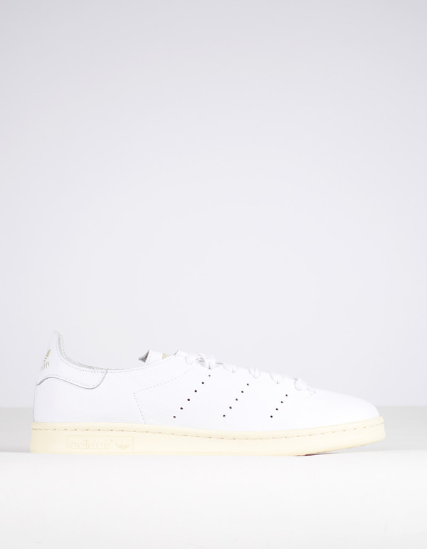Adidas Men's Stan Smith Lea Sock White Green Adidas Men's Stan Smith Lea Sock White Green