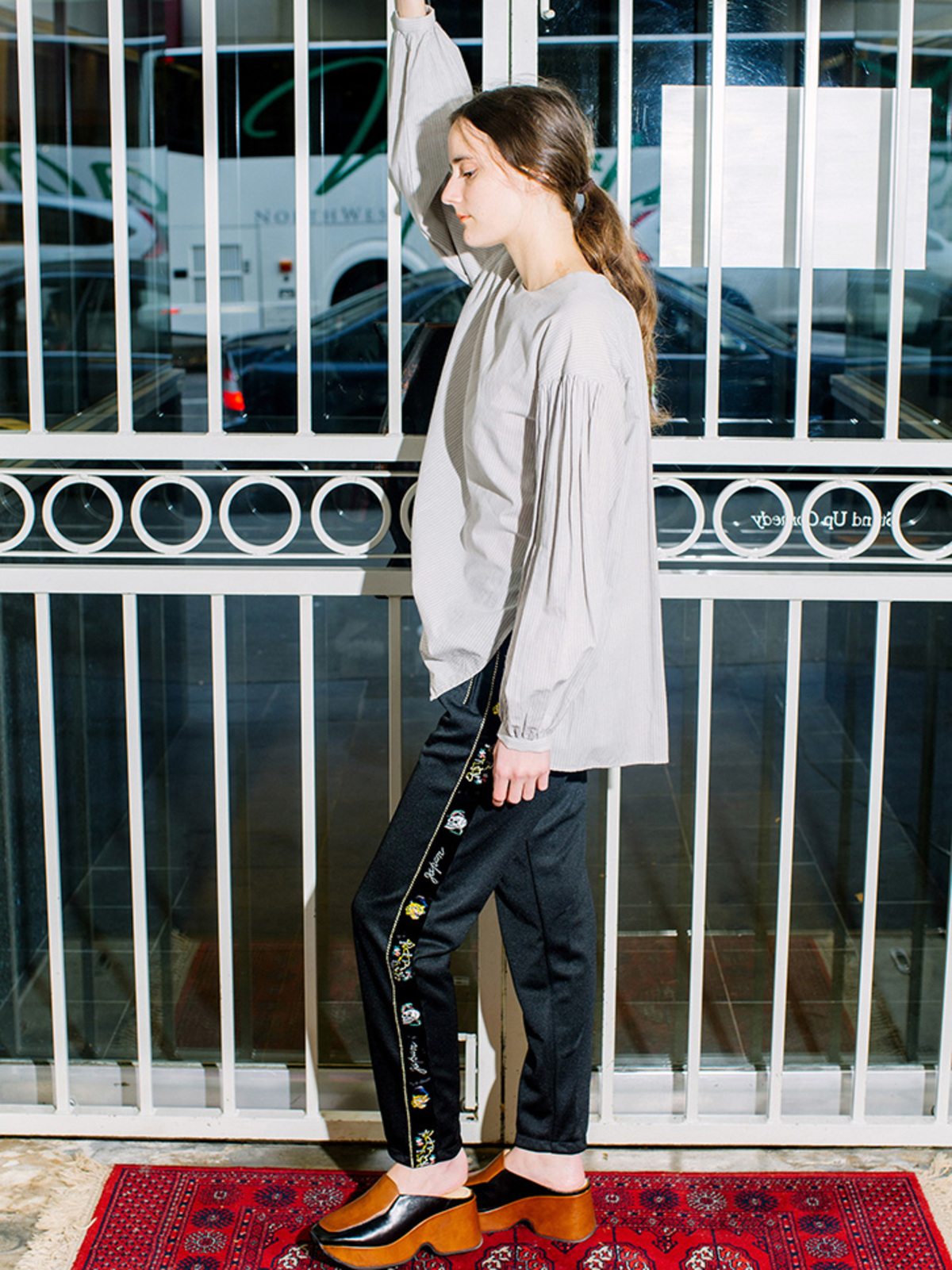 kapital track pants