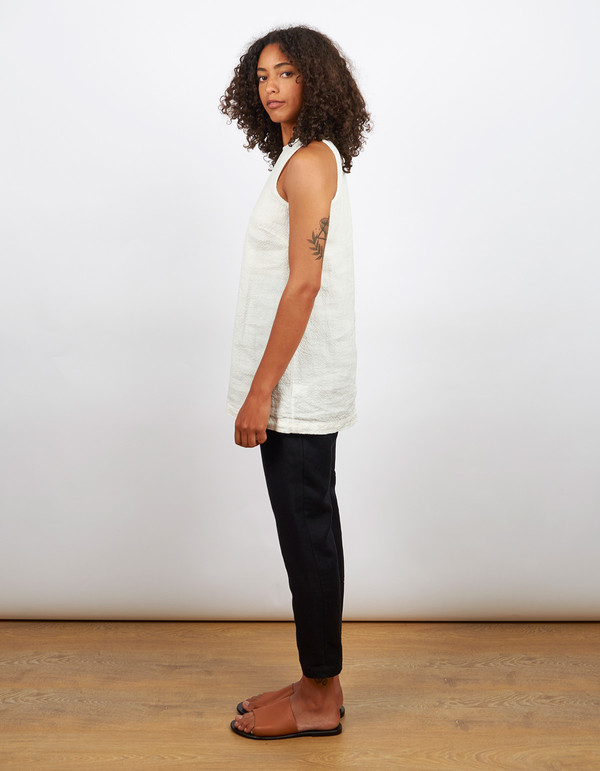 First Rite Tunic Tank White First Rite Tunic Tank White