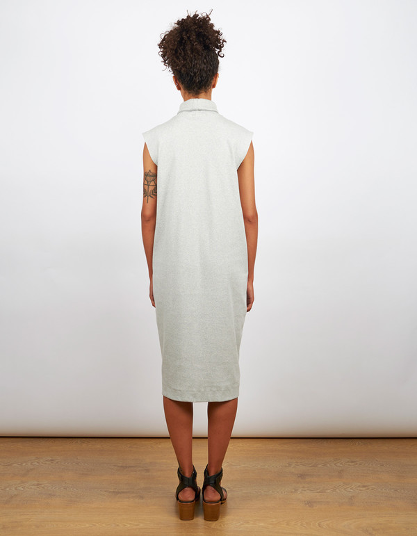 Kowtow Turning Pages Dress Grey Marle Kowtow Turning Pages Dress Grey Marle