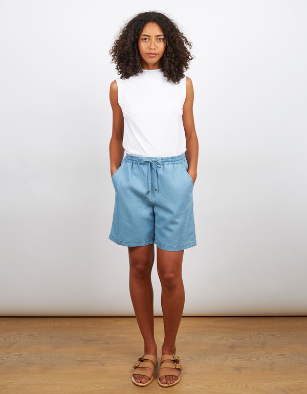 Minimum Cicilie Shorts Medium Blue Minimum Cicilie Shorts Medium Blue