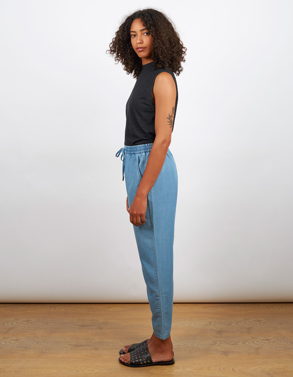 Minimum Mirza Pants Medium Blue Minimum Mirza Pants Medium Blue