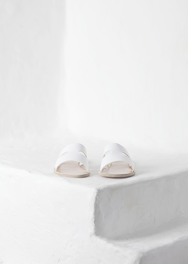Ancient Greek Sandals Apteros - white Ancient Greek Sandals Apteros - white