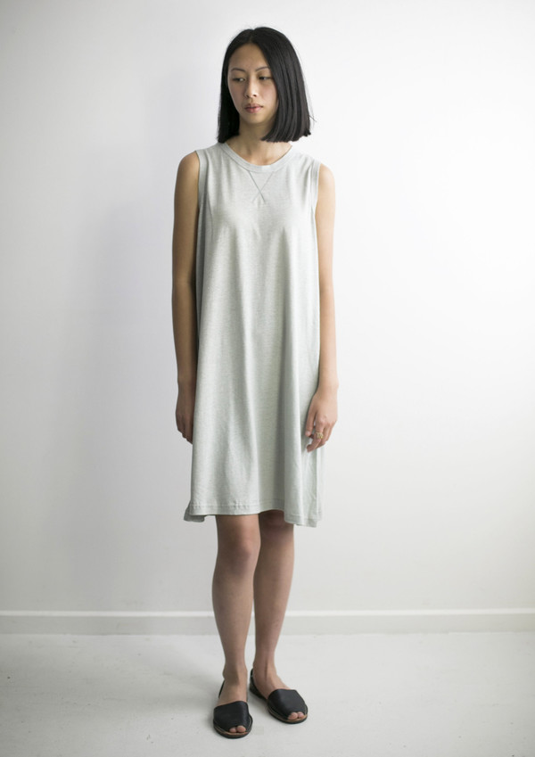 GOOD STUDIOS WOMENS HEMP JERSEY ALINE DRESS GOOD STUDIOS WOMENS HEMP JERSEY ALINE DRESS