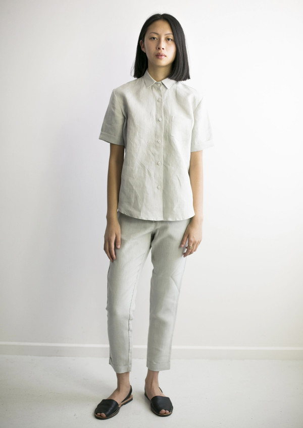 GOOD STUDIOS WOMENS HEMP LINEN SUIT PANT GOOD STUDIOS WOMENS HEMP LINEN SUIT PANT