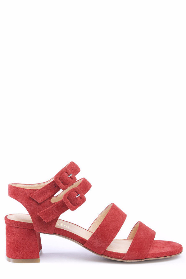 Marais USA Jardin Heel / Cherry Suede Marais USA Jardin Heel / Cherry Suede