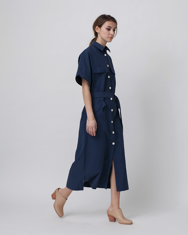 Luisa et la luna Aura Dress in Navy Luisa et la luna Aura Dress in Navy