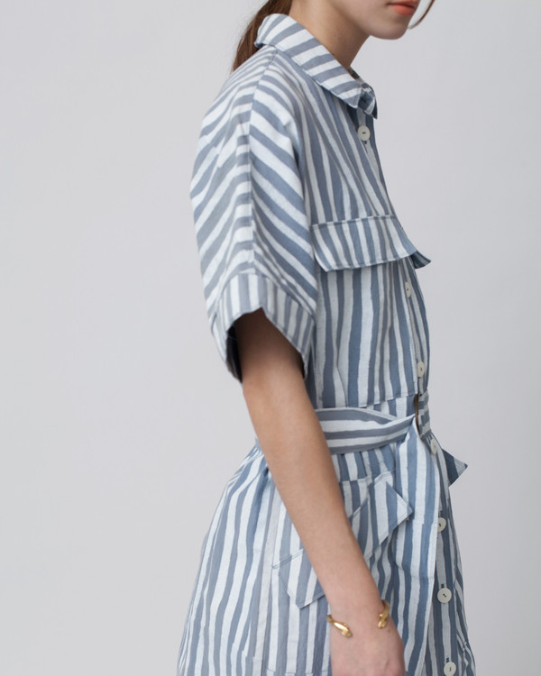Luisa et la luna Aura Dress in Stripe Luisa et la luna Aura Dress in Stripe