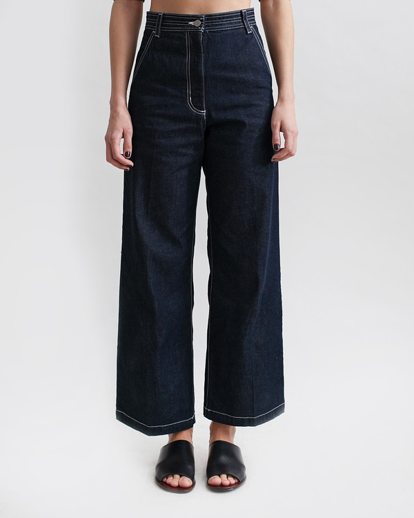 Rachel Comey Bishop Pant in Dark Indigo Rachel Comey Bishop Pant in Dark Indigo