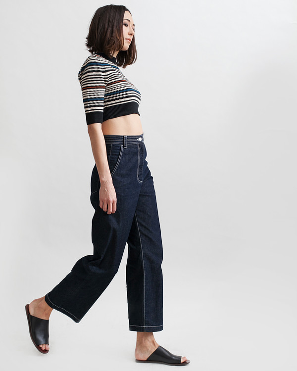 Rachel Comey Bishop Pant in Dark Indigo Rachel Comey Bishop Pant in Dark Indigo