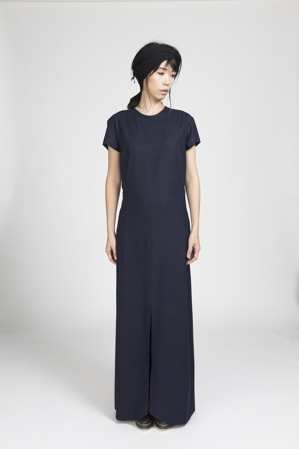 Ali Golden Cap Sleeve Maxi Dress in Black Ali Golden Cap Sleeve Maxi Dress in Black