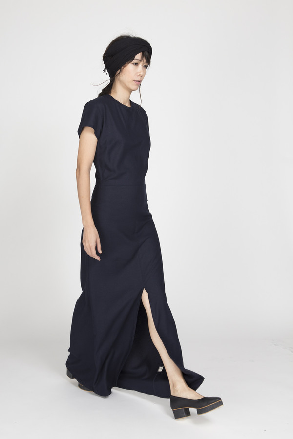 Ali Golden Cap Sleeve Maxi Dress in Black Ali Golden Cap Sleeve Maxi Dress in Black