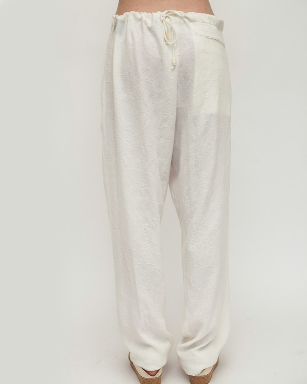 David Michael Chill Pants in White David Michael Chill Pants in White