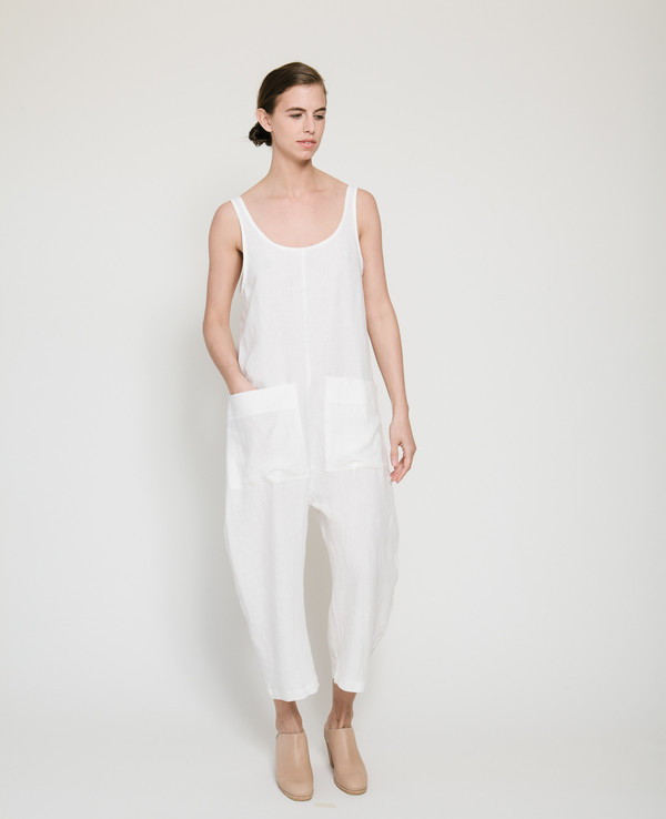 Ilana Kohn Gary Jumpsuit in white Ilana Kohn Gary Jumpsuit in white