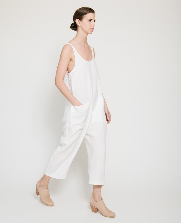 Ilana Kohn Gary Jumpsuit in white Ilana Kohn Gary Jumpsuit in white