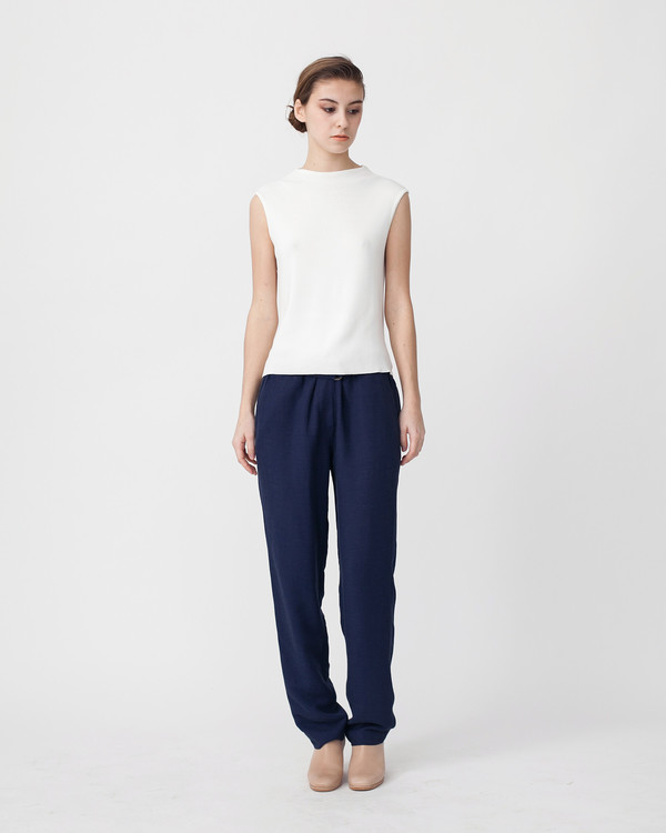 Achro High Neck Sleeveless Knit Top Achro High Neck Sleeveless Knit Top