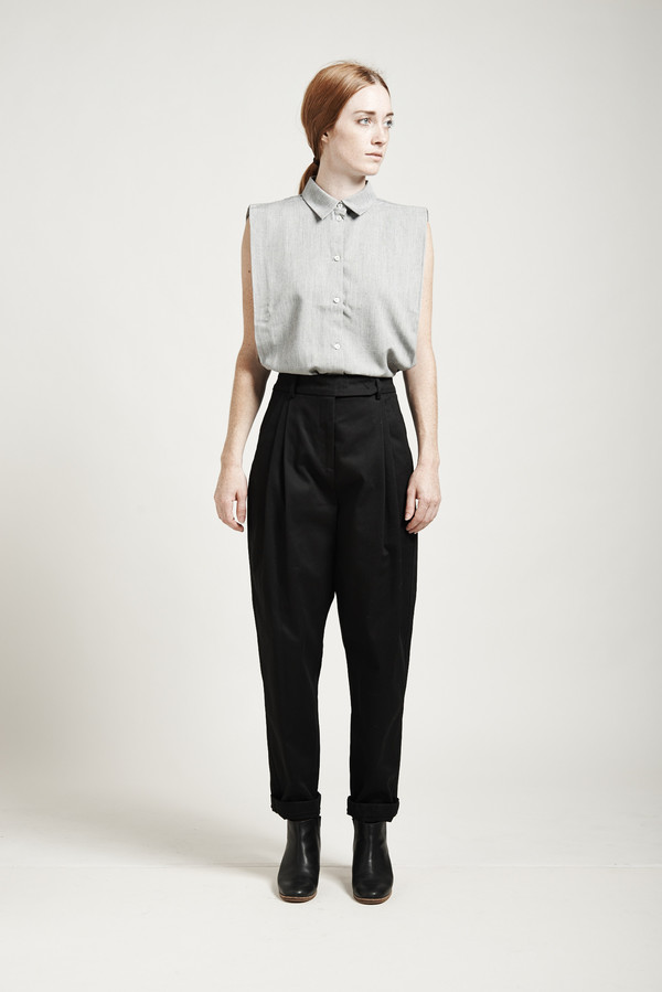 Suzanne Rae High-Waisted Tapered Pants Suzanne Rae High-Waisted Tapered Pants